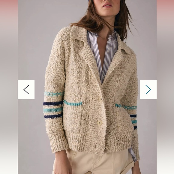 Pilcro Jennifer Symons Octopus Cardigan Sweater - Picture 14 of 14